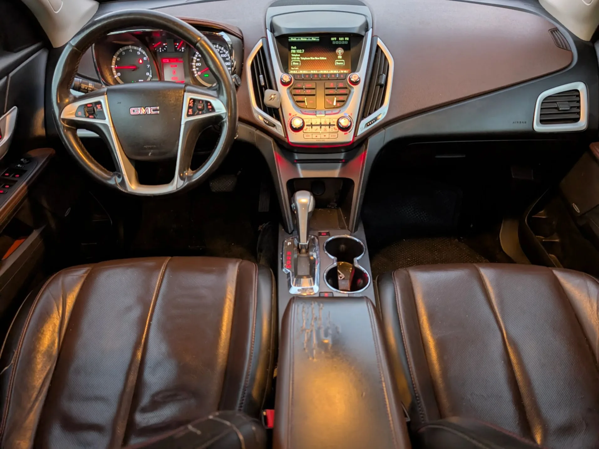 2013 GMC Terrain SLT-1 White — view 9